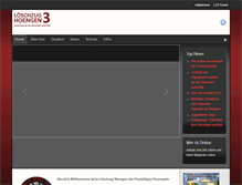 Tablet Screenshot of lz-hoengen.de